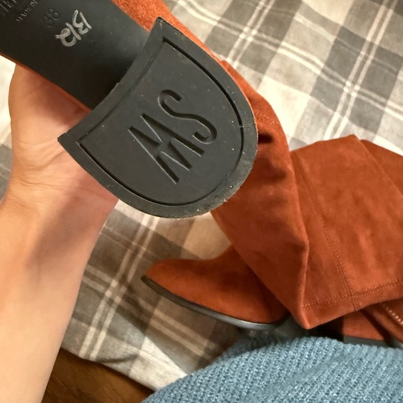 Stuart Weitzman Suede Ankle Boots - Picture 9 of 12